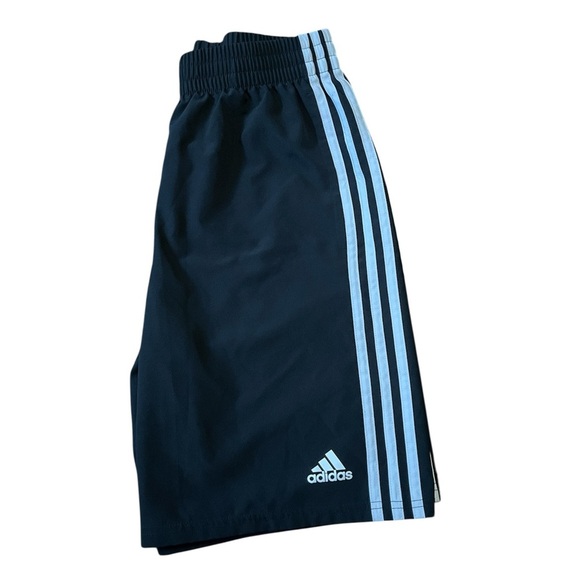 Adidas Black Athletic Shorts Lightweight Performance boys large (14/16) - Picture 4 of 4